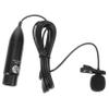 BESTonZON 48V XLR Three-Pin Lavalier Microphone Professional Wearable Mic Collar Clip for Audio Recording Compatible Streaming Devices and Cameras view 1