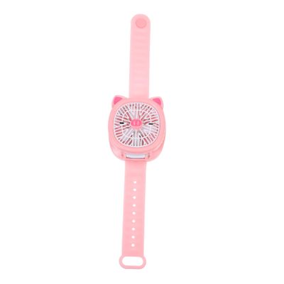 Mipcase Wear Resistant Wrist Fan for Portable USB Cartoon Watch Fan Birthday present for Boys and Outdoor Indoor Use Stylish Design with Material