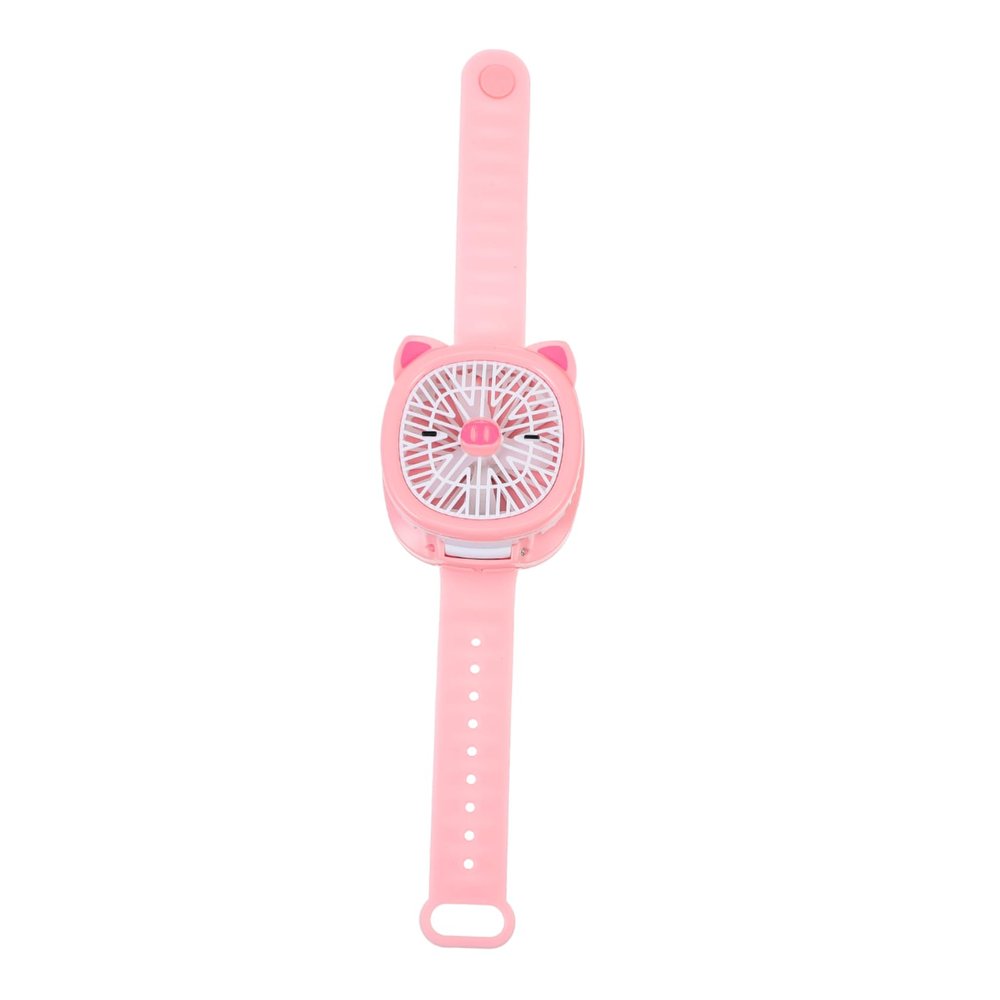 Mipcase Wear Resistant Wrist Fan for Portable USB Cartoon Watch Fan Birthday present for Boys and Outdoor Indoor Use Stylish Design with Material