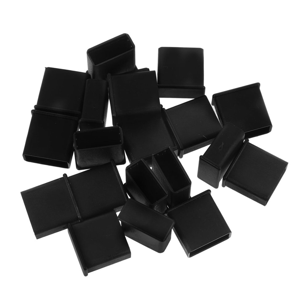 HOLIDYOYO 20Pcs USB Port Cap Protector Dust Plug Covers for Flash Drive Ports User Friendly Easy Install Soft Material for Dust Prevention