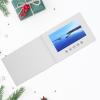 Video Greeting Card, Blank Video Book with Internal Speaker, 720P HD Video Playback, 128MB Memory, Sticker Pack and Storage Bag, for Wedding, Anniversary (5inch) view 2