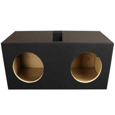 Atrend Dual 10" Ported Box for Sundown X and Z Series Subwoofers- All 1" Enclosurewith Optimal sub Response, USA Made Enclosure. Subwoofer Box | Tuned to 32Hz | Pro-Tuned Bass Performance by Atrend