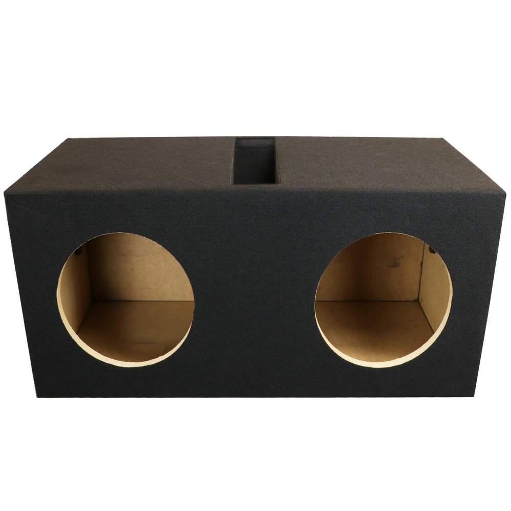 Atrend Dual 10" Ported Box for Sundown X and Z Series Subwoofers- All 1" Enclosurewith Optimal sub Response, USA Made Enclosure. Subwoofer Box | Tuned to 32Hz | Pro-Tuned Bass Performance by Atrend