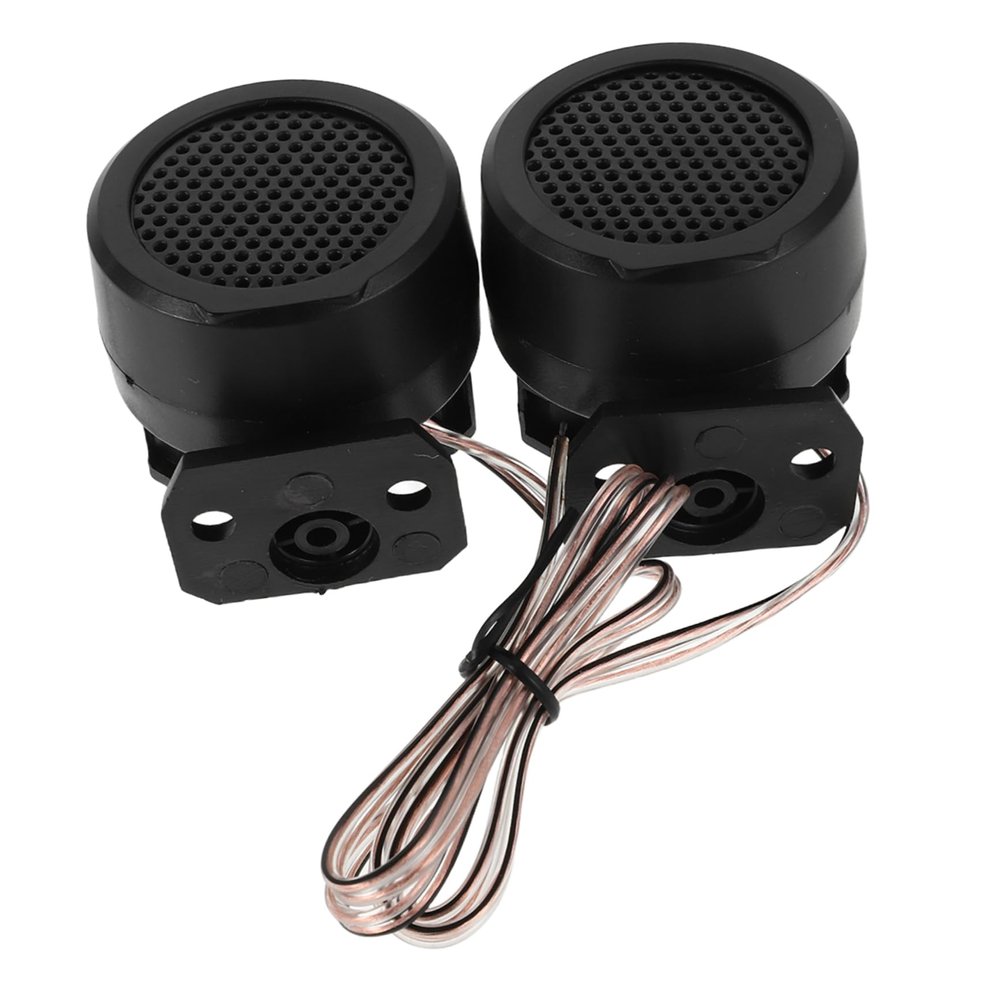 MAGICLULU 1 Pair Round Car Stereo Tweeters: 500w High Frequency Audio Speakers for Cars and Trucks Easy Install - Stereo Super Tweeters for Vehicle