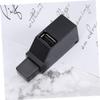 DOITOOL Port USB Hub Adapter Mini USB Hub Splitter for PC Portable Hard Drives Compact Design Black view 4