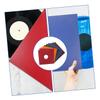 Yardenfun 5pcs Vinyl Record Sleeves for Albums Protective Covers to Store Preserve Display Outer Vinyl Record Jackets view 4