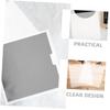 Yardenfun 10pcs Transparent Adhesive Vinyl Record Sleeves Protective Covers for Vinyl Record Storage Self Sealing Design for Preserving and Displaying Your Collection view 3