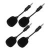 BESPORTBLE 4PCS Mini Noise Reduction Microphone for Recording Live Streaming Karaoke Plug and Play for PC and Smartphone Portable Condenser Mic view 1