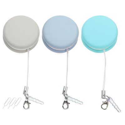 MECCANIXITY 3Pcs Screen Cleaners Blue Khaki Green Phone Screen Cleaning Wipes, Fingerprint Proof Cleaning Ball for Mobile Phones, Computers, Tablet Touchscreens, Car Screens