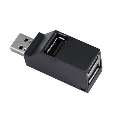 Balacoo Port Mini USB Hub Splitter Adapter for PC Laptop Compact Black USB Hub for Flash Drives Mice Keyboards More Low Power Consumption Classic Design