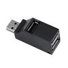 Balacoo Port Mini USB Hub Splitter Adapter for PC Laptop Compact Black USB Hub for Flash Drives Mice Keyboards More Low Power Consumption Classic Design view 1