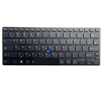 Korea KR Laptop Keyboard for Toshiba Portege X30-F-10N X30-F-10Q X30-F-11N X30-F-12R X30-F-12T X30-F-12U X30-F-13M X30-F-14T Black with Backlit&Pointing