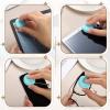 MECCANIXITY 3Pcs Screen Cleaners Blue Khaki Pink Phone Screen Cleaning Wipes, Fingerprint Proof Cleaning Ball for Mobile Phones, Computers, Tablet Touchscreens, Car Screens view 3