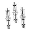 Angoily 3pcs 1/4 to 3/8 Threaded Screw Adapter for Flash Light Stand Sturdy Light Stand Adapter for Photographers view 1