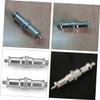 Angoily 3pcs 1/4 to 3/8 Threaded Screw Adapter for Flash Light Stand Sturdy Light Stand Adapter for Photographers view 3