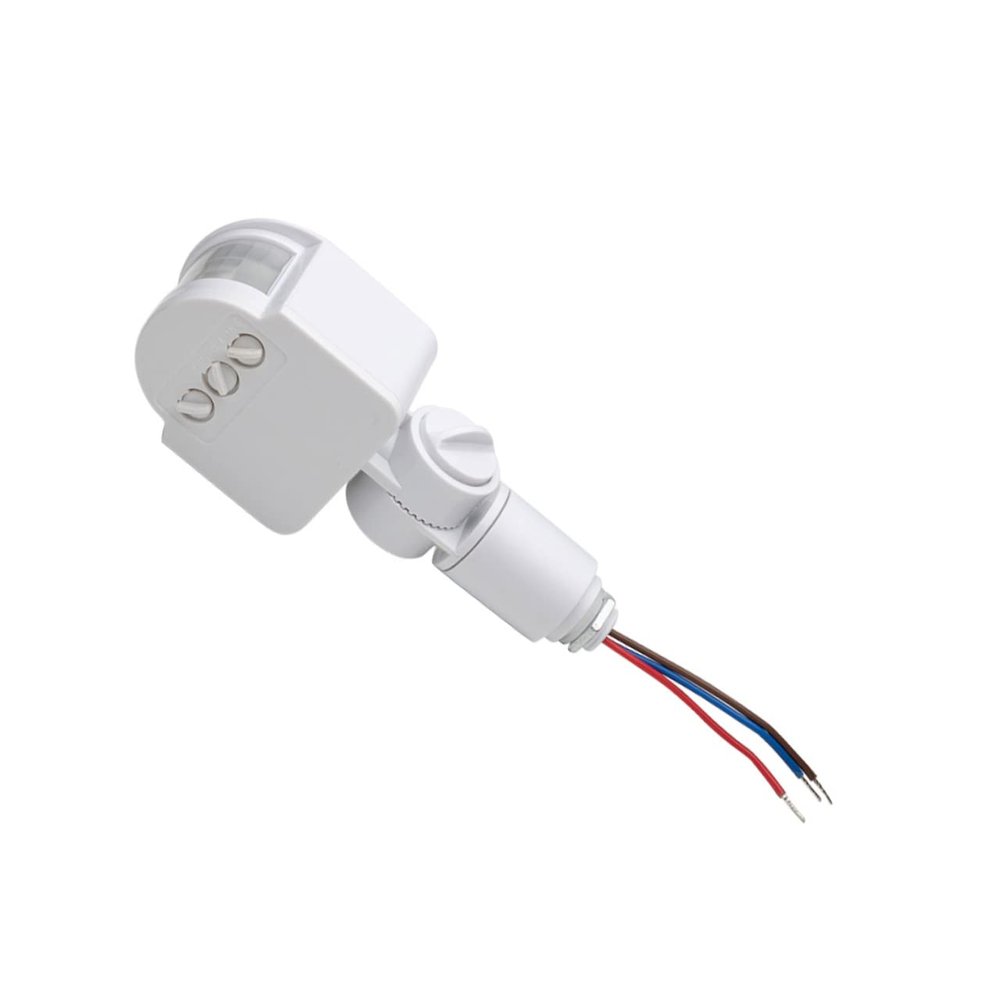 LOORGVEL LED Motion Sensor Light Infrared Detection Switch 12V for 30W LED Lights Energy Efficient and Easy to Install Suitable for Home and Outdoor Use