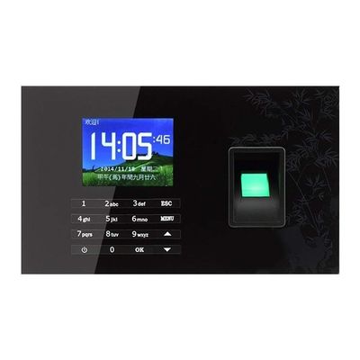 Attendance Machine,Biometric Face Facial Fingerprint Recognition, Multi-Function Biometric Time Attendance Machine Color Screen Fingerprint Machine ID Card Recognition 0.8 Seconds