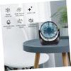 DIYEAH 1 Set USB Desk Fan Portable Quiet Cooling Fan for Home Office with Simple Design Deep Sea for Desktop Use view 3