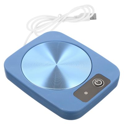 Amosfun Electric Cup Warmer for Coffee and Soup Convenient Heating Pad Low Power Consumption Safe Automatic Function Deep Sea for Use