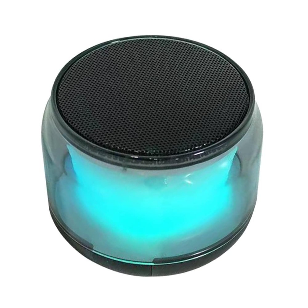NUOBESTY Portable Bass Speaker with LED Lights Technology for Parties Outdoor Activities and Home Use Compact Stereo Sound with HiFi Quality