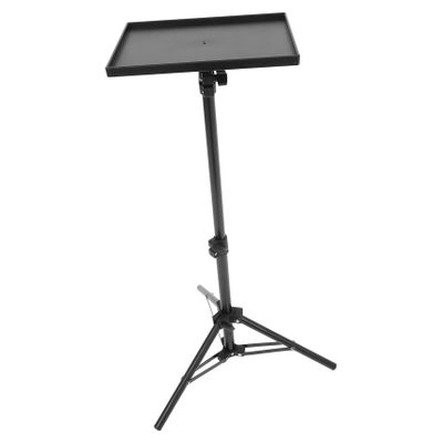 Abaodam Projector Stand Tripod - Foldable Laptop Tripod Stand Height Adjustable for DJ Racks Holder Mount Equipment, Movies, Office, Home