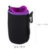 Angoily Shockproof Neoprene Camera Lens Bag Protective Pouch for DSLR Mirrorless Lens for Outdoor Photography and Travel view 2