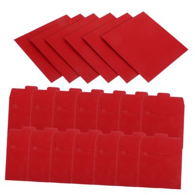 CIYODO 20pcs Paper CD DVD Sleeves Storage Envelopes for DVDs Protects from Scratches Damage for Home Cinema Organization