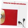 CIYODO 20pcs Paper CD DVD Sleeves Storage Envelopes for DVDs Protects from Scratches Damage for Home Cinema Organization view 4