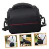 KONTONTY Portable Camera Case Shoulder Bag for DSLR Mirrorless Cameras Lightweight Storage with Protective Lining Mesh Pocket for Lenses Accessories view 2