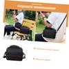KONTONTY Portable Camera Case Shoulder Bag for DSLR Mirrorless Cameras Lightweight Storage with Protective Lining Mesh Pocket for Lenses Accessories view 3
