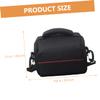 KONTONTY Portable Camera Case Shoulder Bag for DSLR Mirrorless Cameras Lightweight Storage with Protective Lining Mesh Pocket for Lenses Accessories view 4