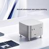 Desktop Stand Mount for New Mac mini M4 and M4 Pro Aluminum Desktop Stand Mount Improved Cooling Easy Power Button view 2