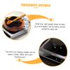 BRIGHTFUFU Smart USB Cup Warmer with Auto Shut Off Electric Heating Coaster for Tea and Milk Three Temperature Settings for Home Office and Dorm Use Safe view 2