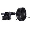 Aramox Car Fans USB Suction Cup Fan 3 Speed Air Circulation Fan 360 Degree Adjustable Cooling Fan for Car Truck Van SUV RV (Short) view 2