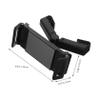KOMBIUDA Car Headrest Tablet Holder Adjustable Mount for Backseat Use Compatibility for Tablets Phones Durable Material Convenient Charging view 3