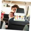 KOMBIUDA Car Headrest Tablet Holder Adjustable Mount for Backseat Use Compatibility for Tablets Phones Durable Material Convenient Charging view 4