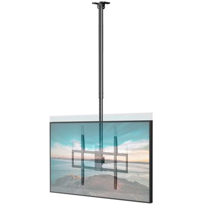 Ceiling TV Mount Adjustable Hanging Ceiling TV Bracket Fits Max 100 inch LCD LED OLED 4K TVs,Pole Ceiling Mount Supports up to 176lbs, Max VESA 800x600mm,Black