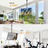 Ceiling TV Mount Adjustable Hanging Ceiling TV Bracket Fits Max 100 inch LCD LED OLED 4K TVs,Pole Ceiling Mount Supports up to 176lbs, Max VESA 800x600mm,Black view 4