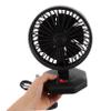 Alipis 12V Adjustable Speed Low Noise Vehicle Cooling Fan with Suction Cup Mount for Backseat Travel Durable Design for Cars Tractors and More view 4