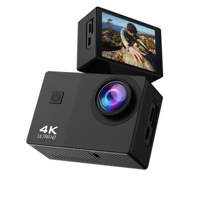 LICAEVEY 4K Action Camera, Water Proof Sports Camera with 170Wide, 2.0 Inch Screens Wearable Cycling, Stabilization, Live Streaming