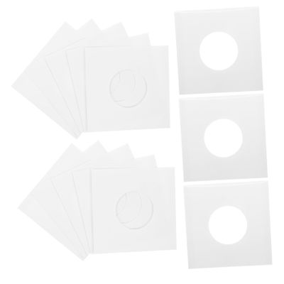 DONFAMDS 20pcs Vinyl Record Sleeves Static Storage Bags for Records Right-Angle Design Ventilated Paper Protectors for Album Preservation for Collectors