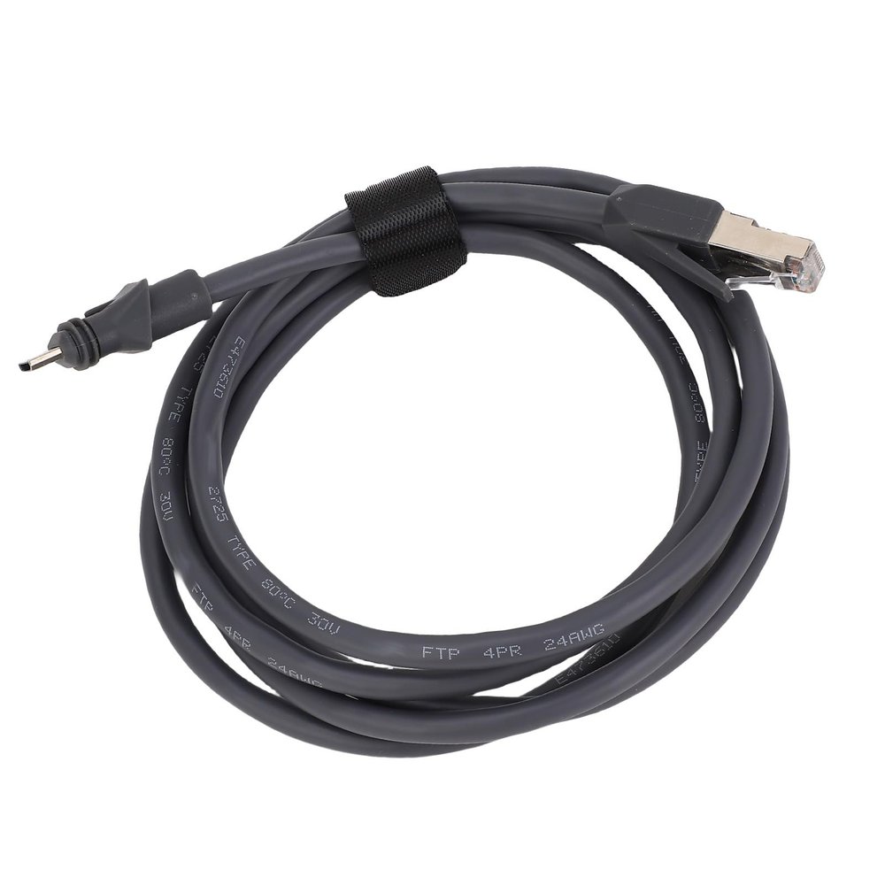 Antennae to Router Gigabit Cable 1200mbps Water Proof Satellite RJ45 Cable Replacement for Sign Reception Copper and PVC Material Plug and Play Design