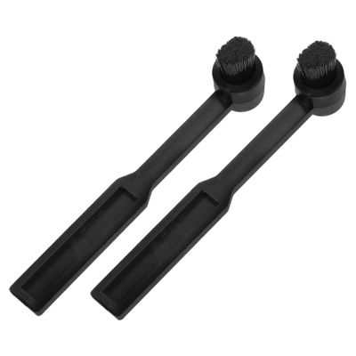 FUNNETOYU 2pcs Vinyl Record Cleaning Brush: Turntable Records Player Cleaner - Soft Anti Static for Gap Detailing Accessories