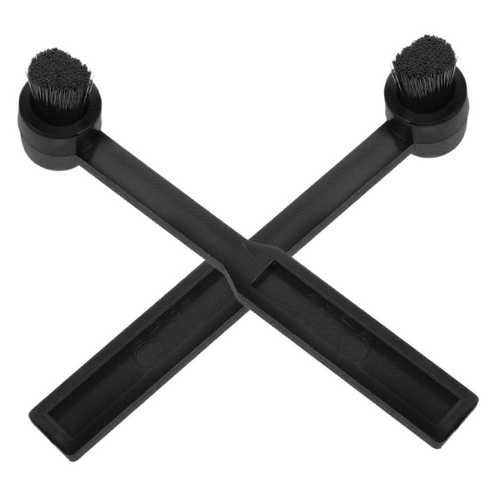 ELAYARD 2pcs Stylus Cleaning Brush: Record Player Needle Cleaner - Anti Static Handle for Detailing Computer Gap Accessories