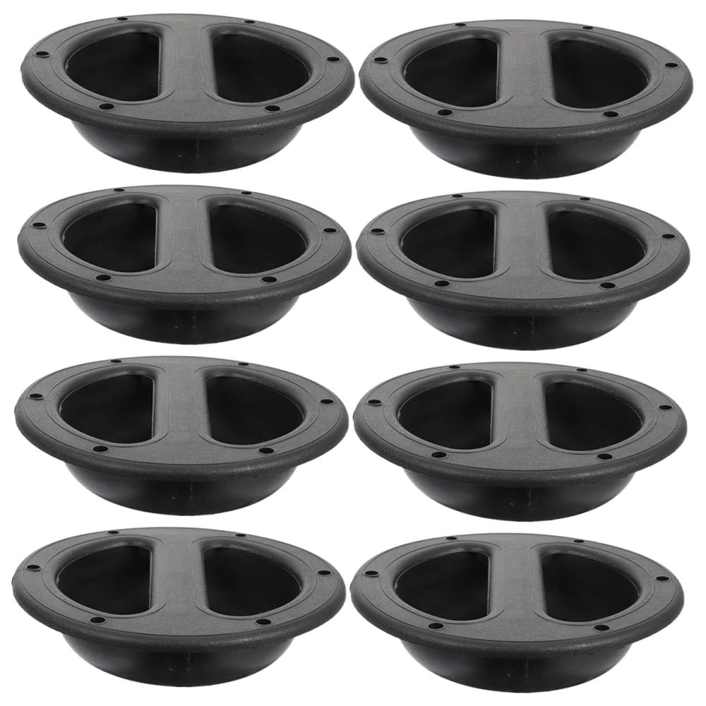Happyyami 8Pcs Portable Loudspeaker Handles Design for Easy Carrying Sturdy Material Replacement for Speaker Cabinets and Convenient Audio Accessories