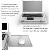 Adjustable Laptop Holder, Laptop Wall Mount with Mouse Tray, Full Hole Heat Dissipation and Flexible Multi-Angle Rotation, Full Motion Articulating Design, Weight Capacity 8KG for Home Office view 3