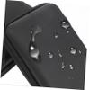 CONGARTENO 2pcs Waterproof Electronics Organizer Bag for Travel Compact Cable Storage Case Black Tie Wire Organizer for Earphones and Chargers view 2