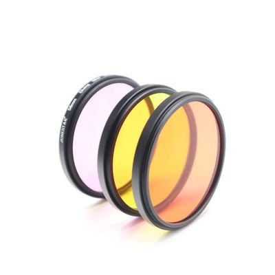 37 52 58 67mm Diving Filter Red Yellow Purple Color Filters(37mm)