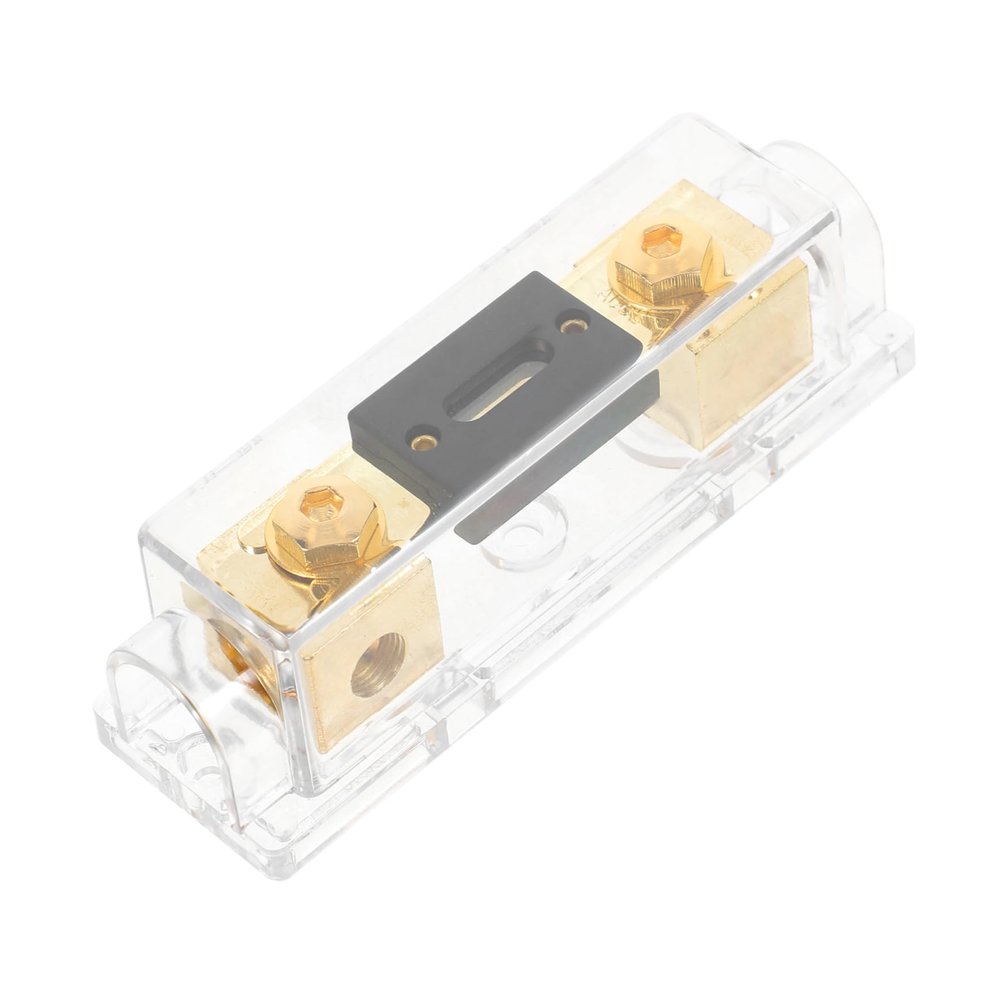 ULTECHNOVO Auto Audio Fuse Block Durable Amplifier Fuse Holder for Car Multi Circuit Protection Easy Maintenance Versatile Compatibility