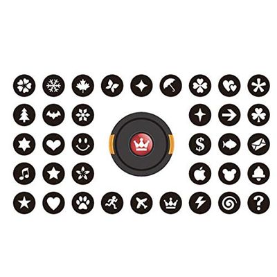 Bokeh Effect Lens Cap Filter, Suitable for Artistic and Romantic Night Photography(55mm 36in1)